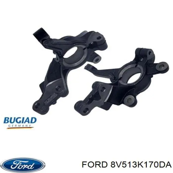 8V513K170DA Ford Цапфа - поворотный кулак передний, правый