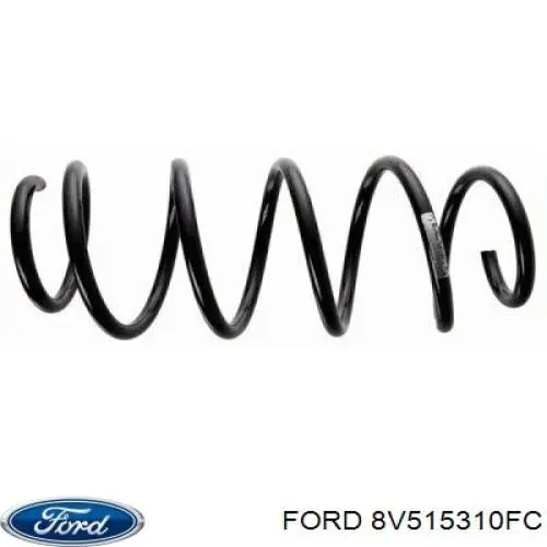 Купить 8V515310FC Ford Винтовая пружина подвеска