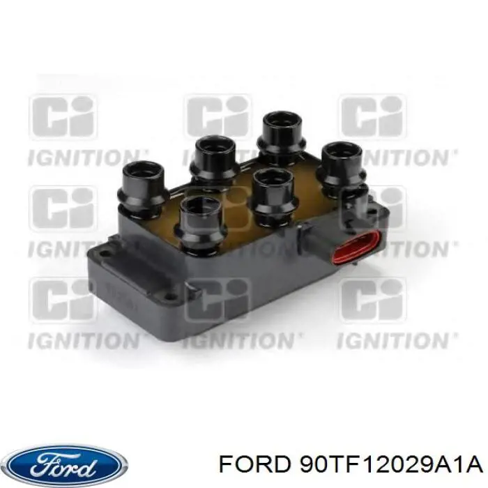 Катушка зажигания 90TF12029A1A Ford