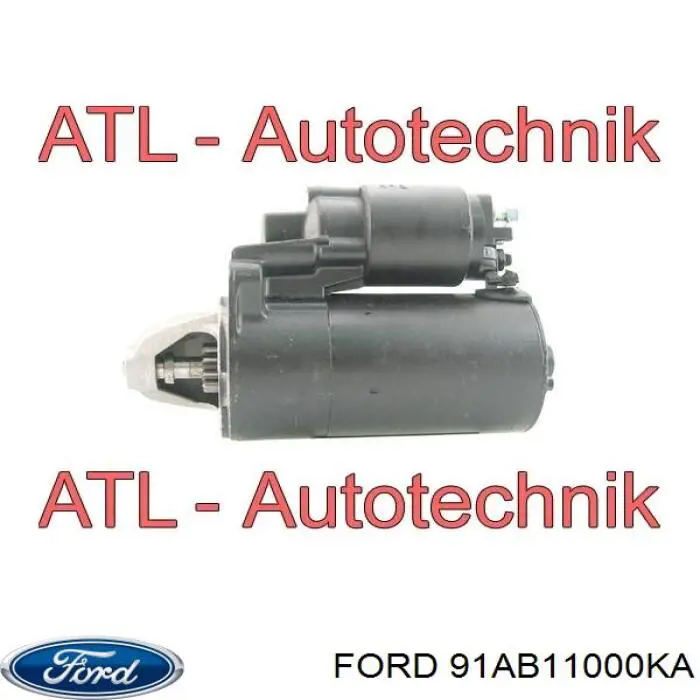 Стартер 91AB11000KA Ford