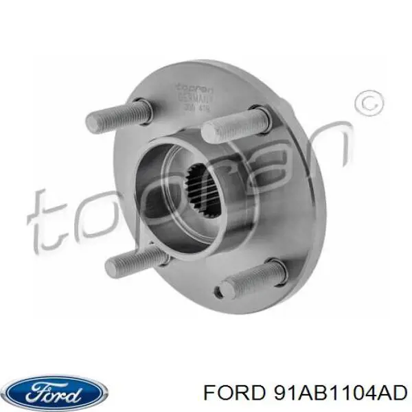 Ступицы передних колес Ford 91AB1104AD цена, от 18.79 USD