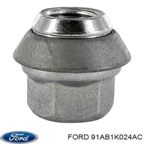 Гайка крепления колеса Ford 91AB1K024AC цена, от 3.23 USD