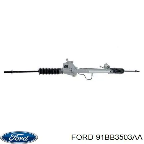 91BB3503AA Ford cremalheira da direção