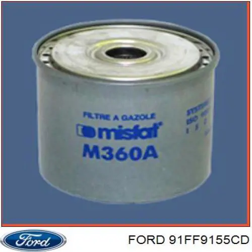 Топливный фильтр 91FF9155CD Ford