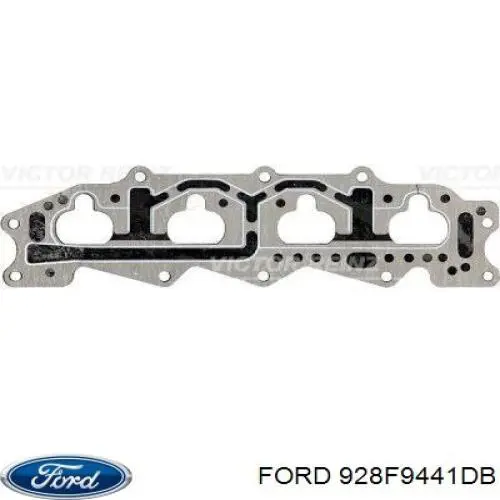 Прокладка впускного коллектора верхняя 928F9441DB Ford