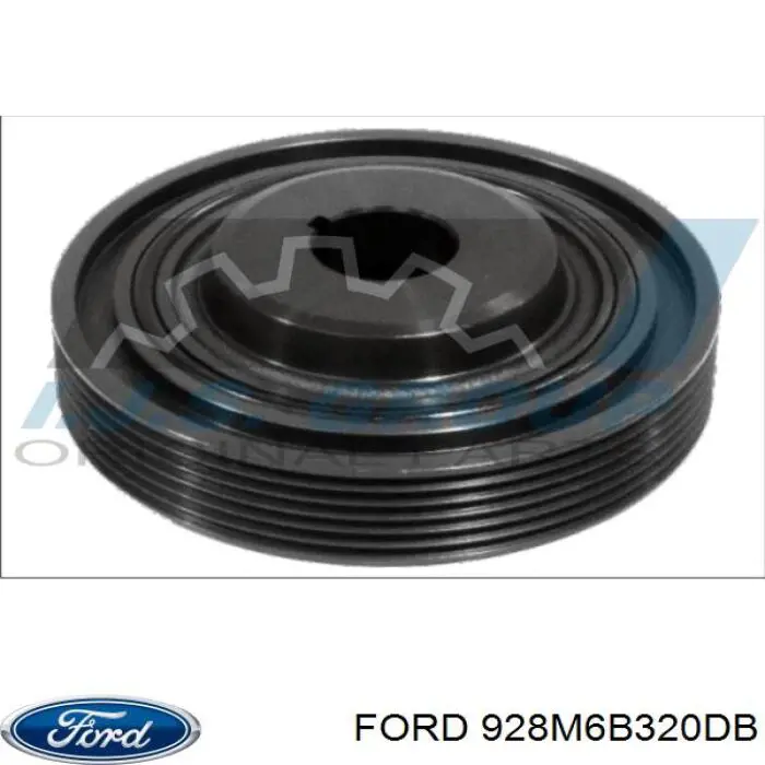 Шкив коленвала 928M6B320DB Ford