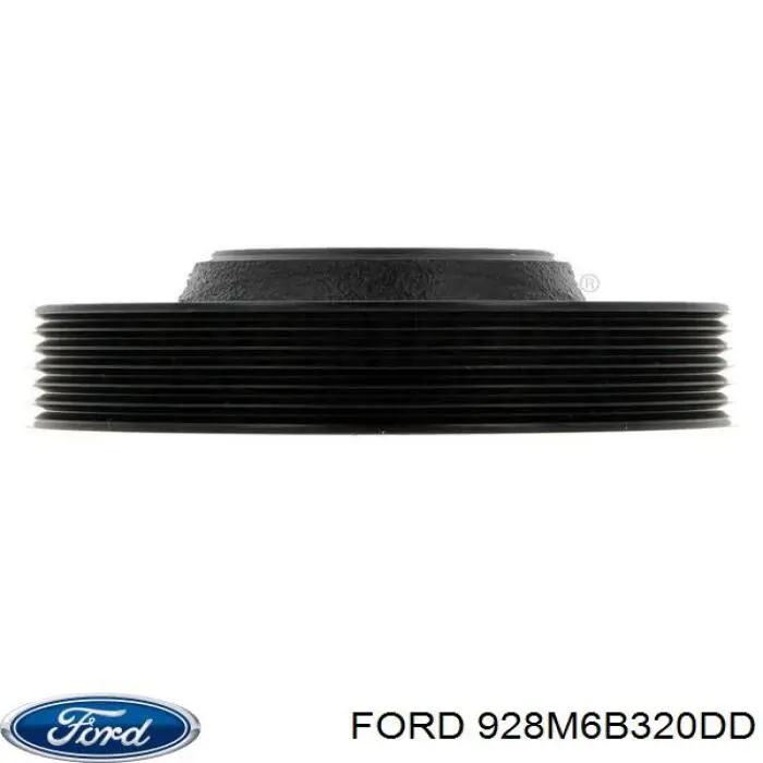 Купить 928M6B320DD Ford Шкив-демпфер коленвала