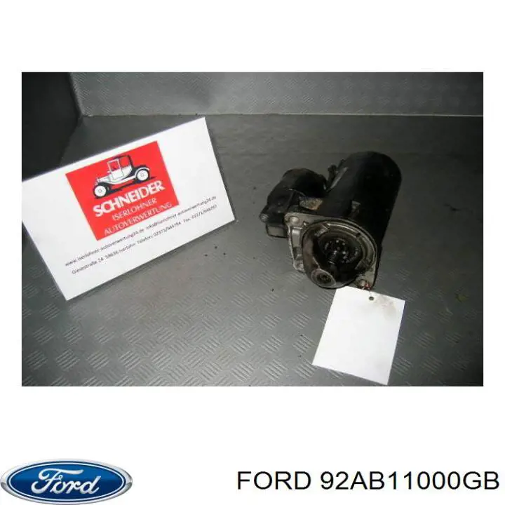 Стартер 92AB11000GB Ford