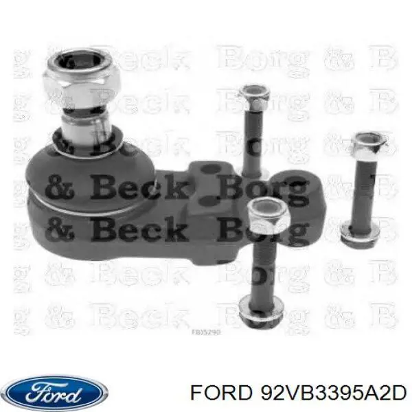 Шаровая опора, нижняя Ford 92VB3395A2D цена, от 14.94 USD
