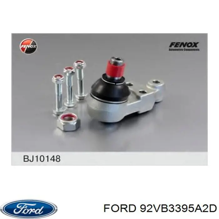 Нижняя шаровая опора 92VB3395A2D Ford