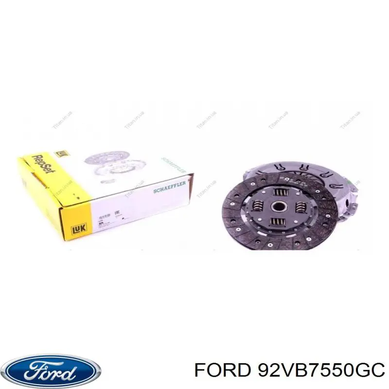 Диск сцепления Ford 92VB7550GC цена, от 39.15 USD