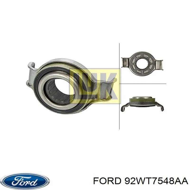 Купить 92WT7548AA Ford Подшипник включения сцепления