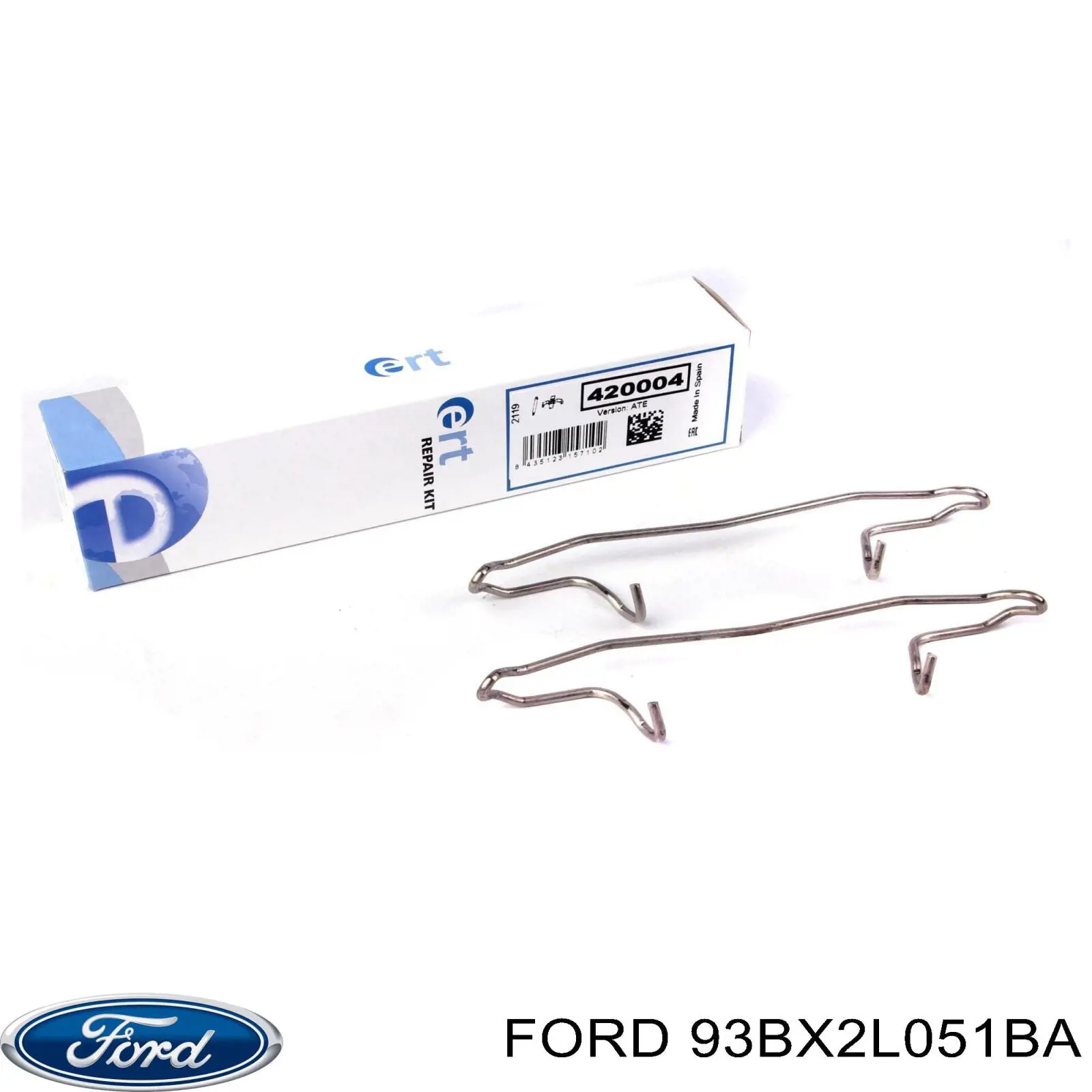 Пружинная защелка суппорта Ford 93BX2L051BA цена, от 3.39 USD