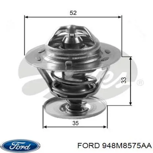 Термостат 948M8575AA Ford