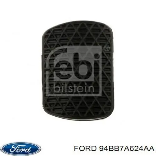 Накладка педали сцепления 94BB7A624AA Ford