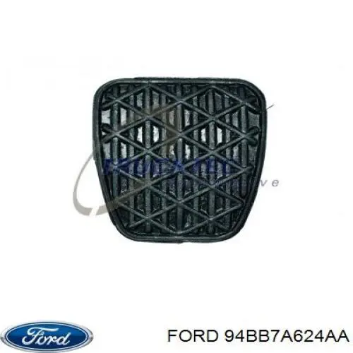 Купить 94BB7A624AA Ford Накладка педали сцепления