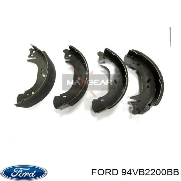 Тормоза рабочие задние ножные и тормозные барабаны Ford 94VB2200BB цена, от 32.94 USD