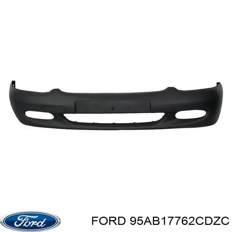 Передний бампер 95AB17762CDZC Ford