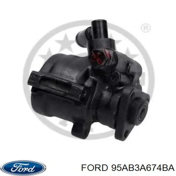 95AB3A674BA Ford насос гур