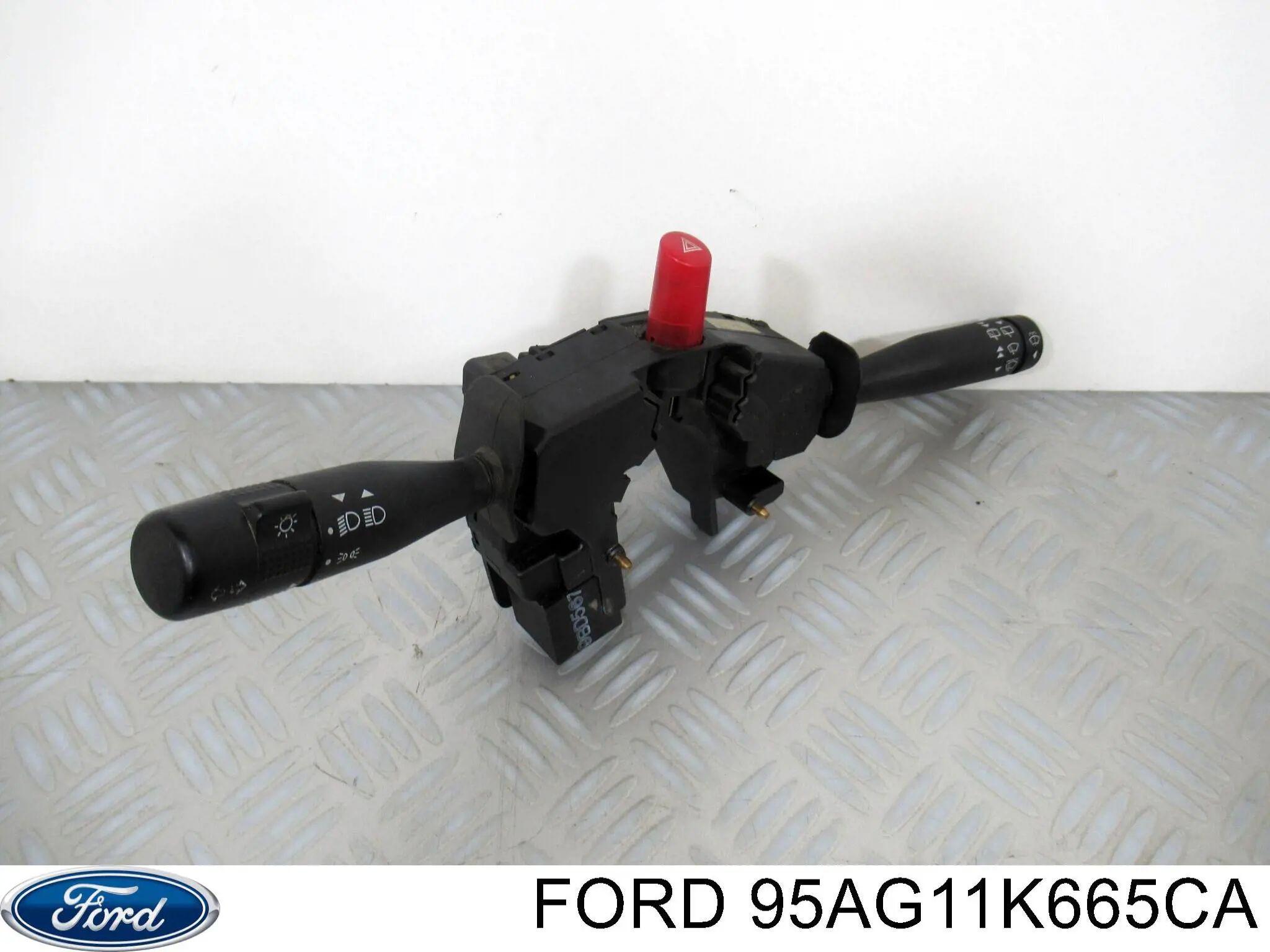 Подрулевой переключатель левый Ford 95AG11K665CA