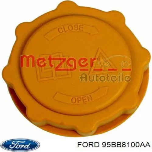 Купить 95BB8100AA Ford Крышка/пробка расширительного бачка
