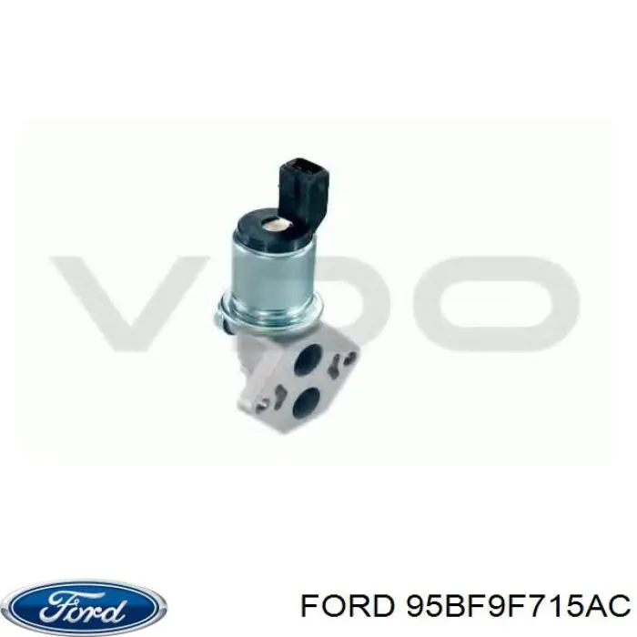 95BF9F715AC Ford клапан (регулятор холостого хода)