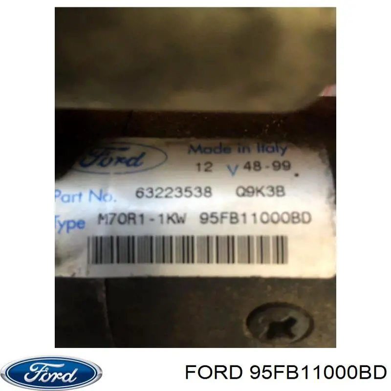 Купить 95FB11000BD Ford Стартер