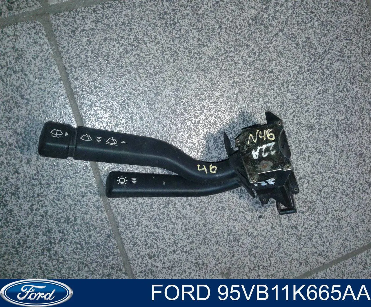 Правый подрулевой переключатель 95VB11K665AA Ford
