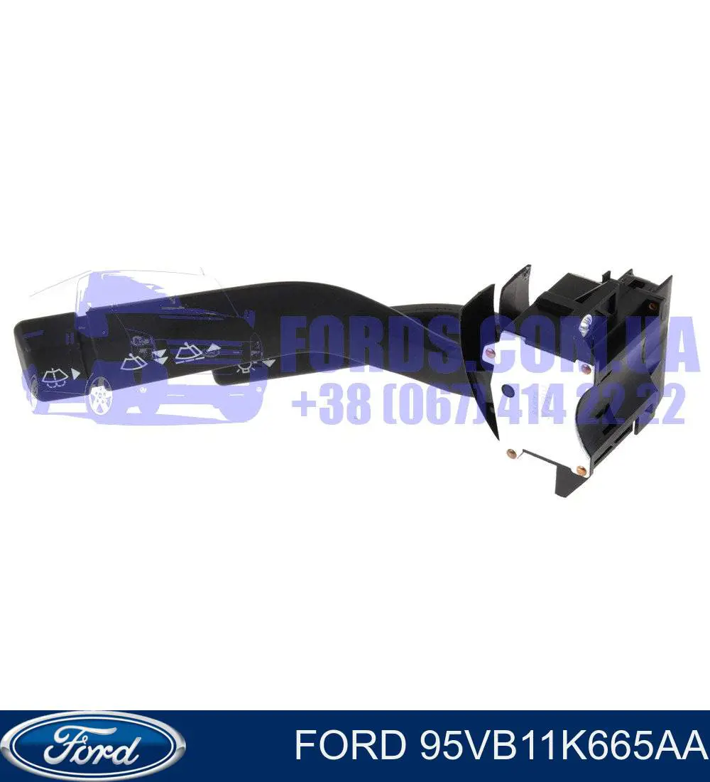 95VB11K665AA Ford Переключатель подрулевой, правый