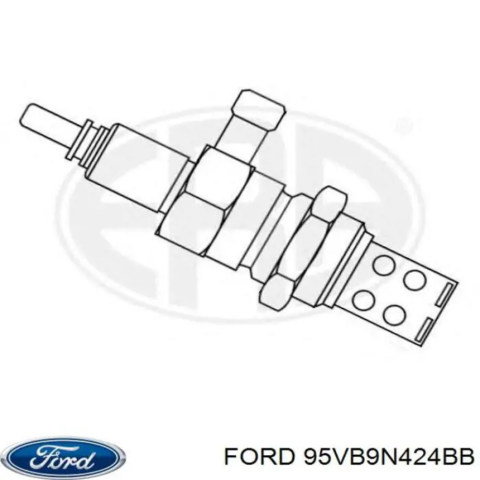 Свечи накала 95VB9N424BB Ford