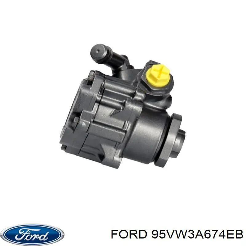Насос ГУР 95VW3A674EB Ford