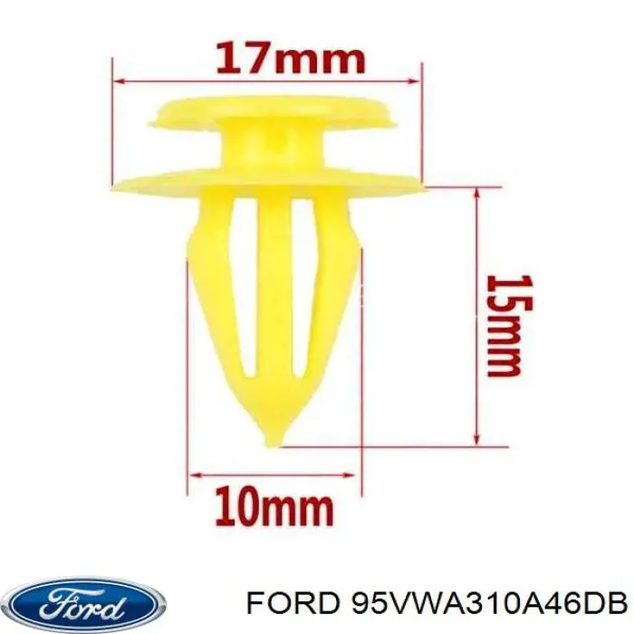  95VWA310A46DB Ford