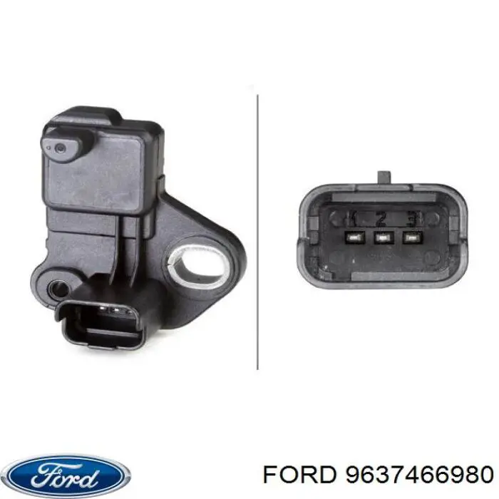 9637466980 Ford sensor de posição (de revoluções de cambota)
