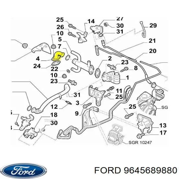 9645689880 Ford 