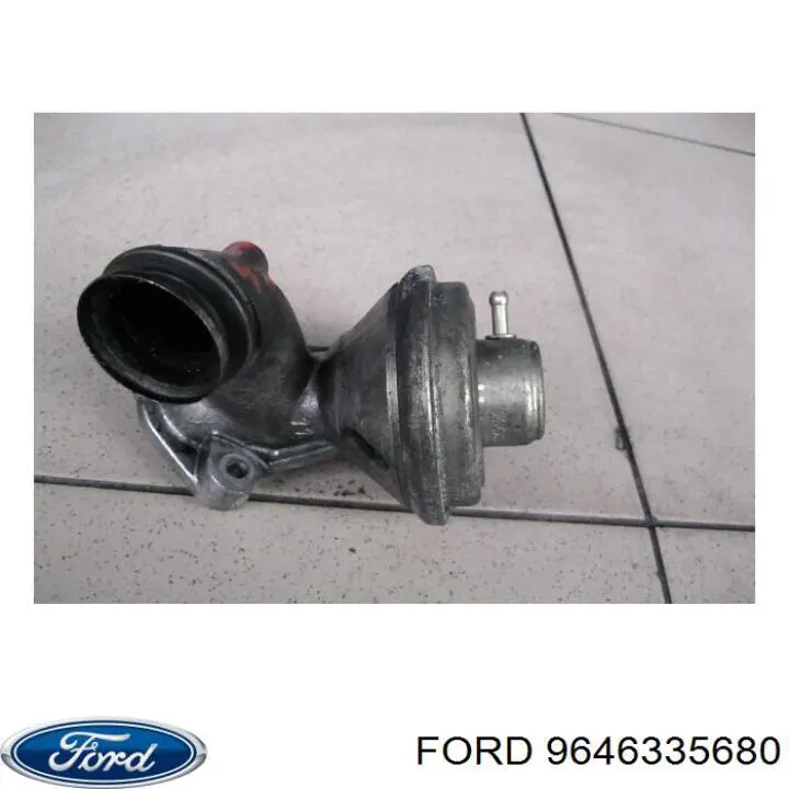9646335680 Ford válvula egr de recirculação dos gases
