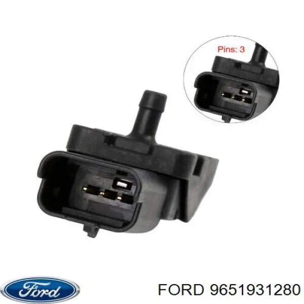 9651931280 Ford Датчик давления воздуха