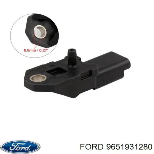 Датчик абсолютного давления в коллекторе Ford 9651931280 цена, от 13.32 USD