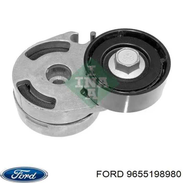 Натяжная планка поликлинового ремня Ford 9655198980