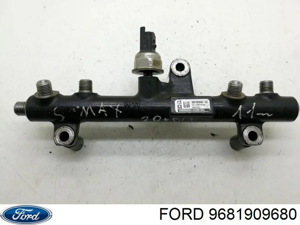 Распределитель топлива (рампа) 9681909680 Ford