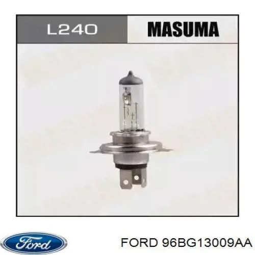Купить 96BG13009AA Ford Лампочка галогенная