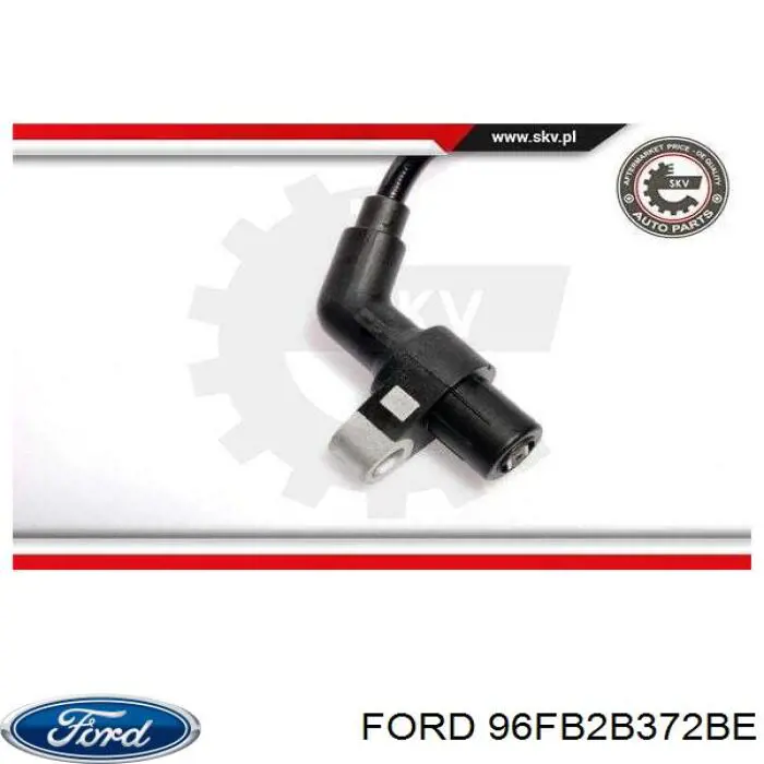 Купить 96FB2B372BE Ford Датчик АБС (ABS) передний