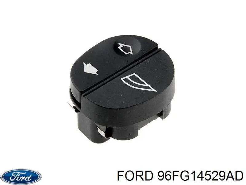 96FG14529AD Ford кнопка включения мотора стеклоподъемника передняя правая