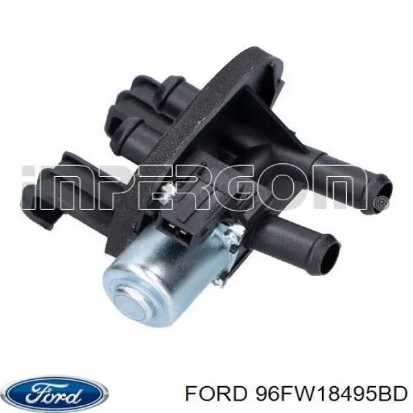 96FW18495BD FORD Válvula calefacción original y equivalente