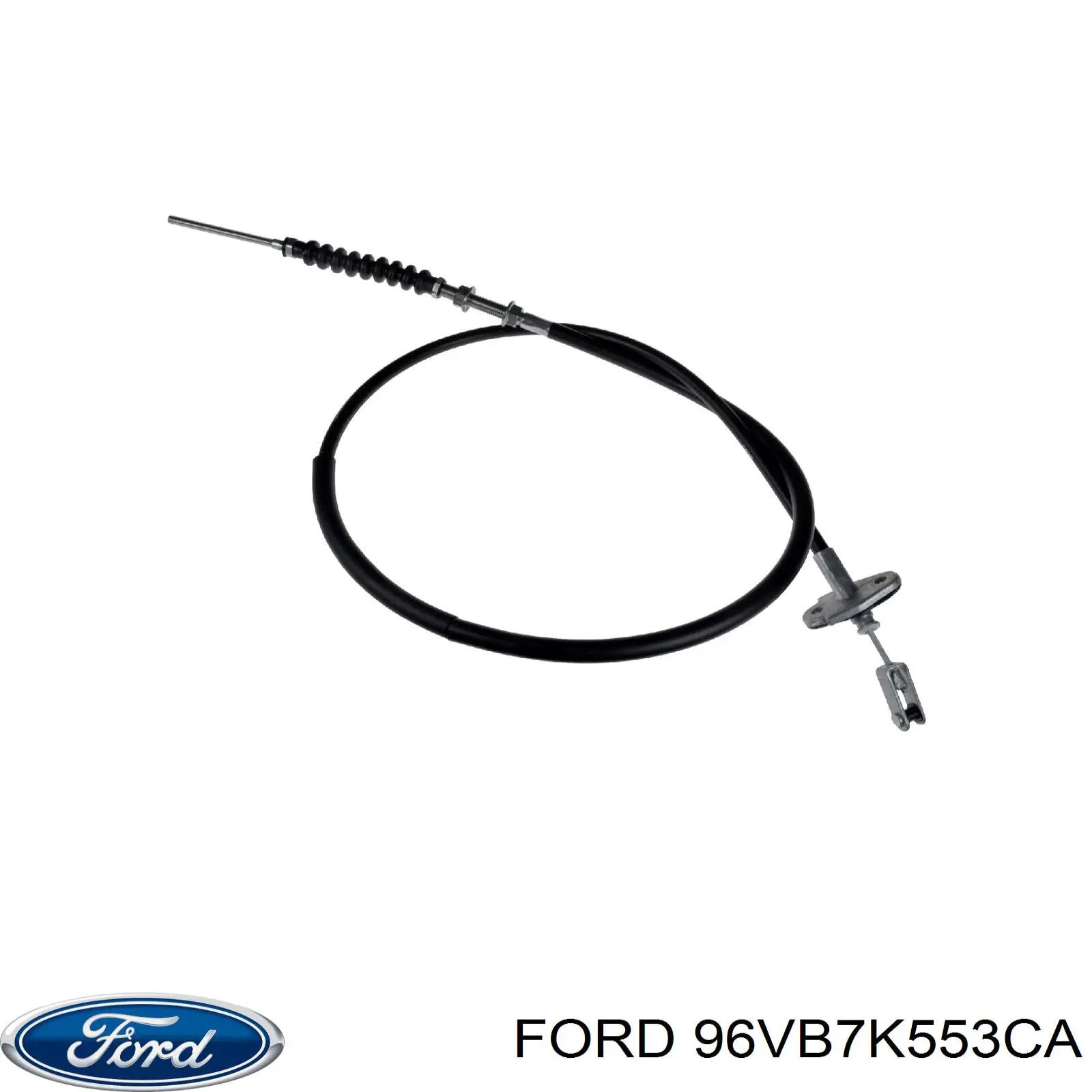 Трос сцепления Ford 96VB7K553CA цена, от 9.00 USD