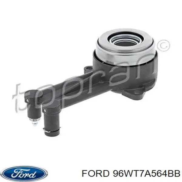 Купить 96WT7A564BB Ford Цилиндр сцепления в сборе с выжимным подшипником