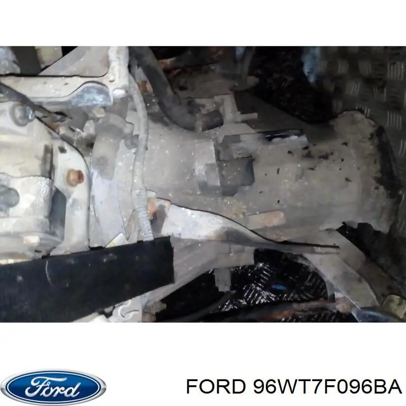 96WT7F096BA Ford caixa de mudança montada (caixa mecânica de velocidades)