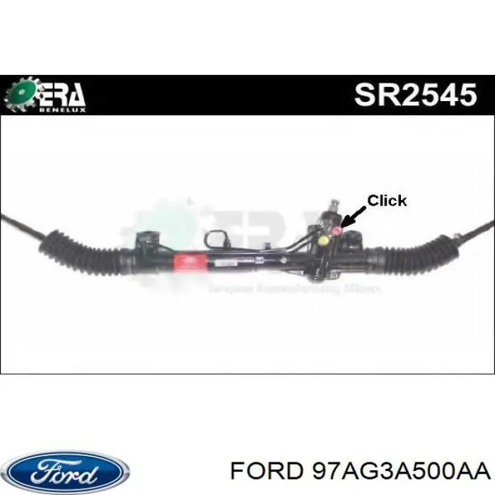 Реечный рулевой механизм Ford 97AG3A500AA цена, от 174.66 USD