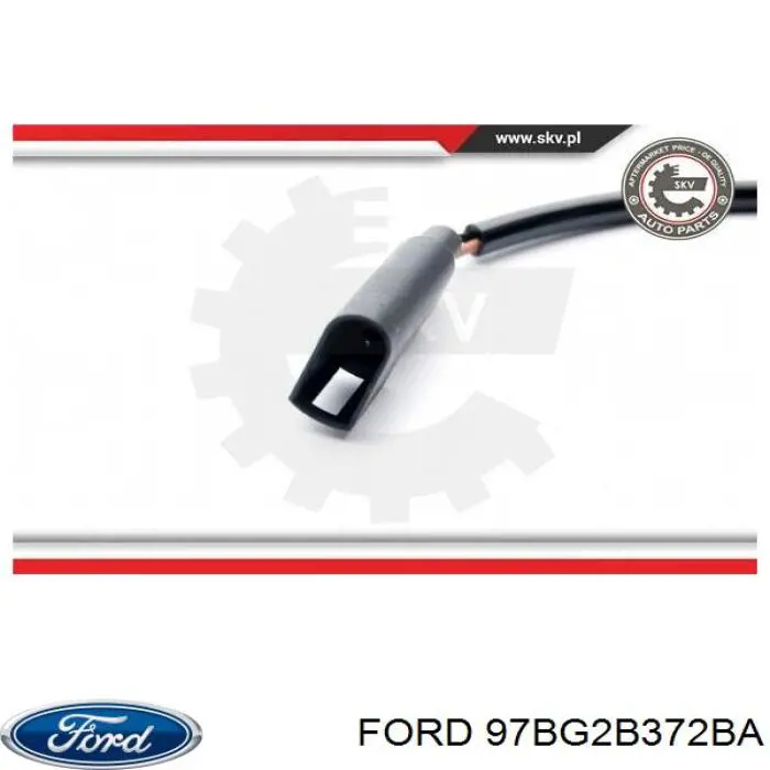 Купить 97BG2B372BA Ford Датчик АБС задний