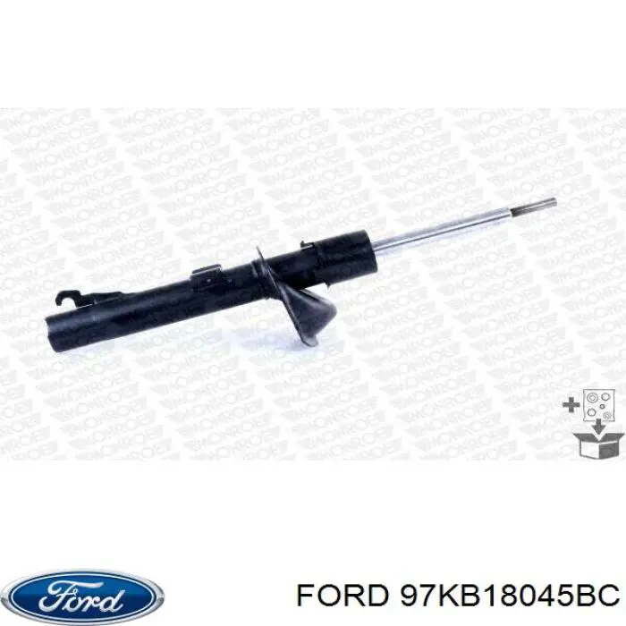 Амортизатор передний 97KB18045BC Ford