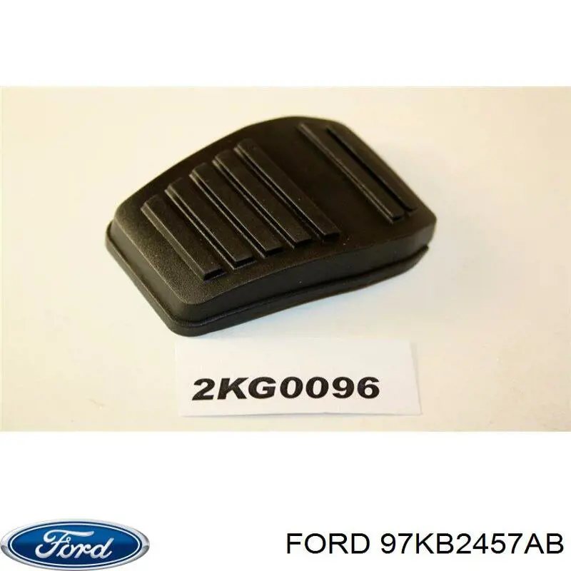 Накладка педали сцепления 97KB2457AB Ford